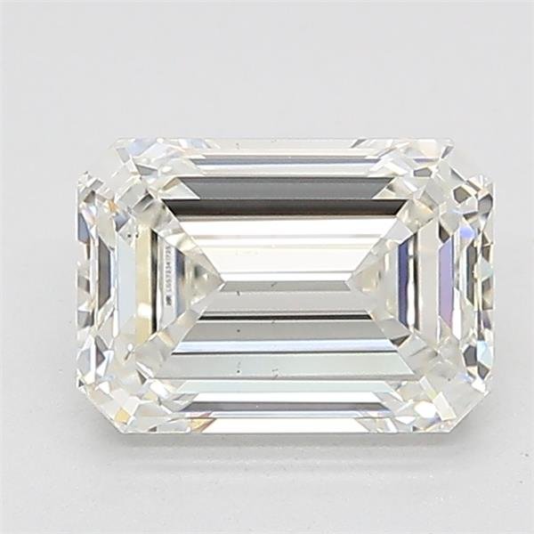 1.37ct G VS1 Excellent Cut Emerald Lab Grown Diamond