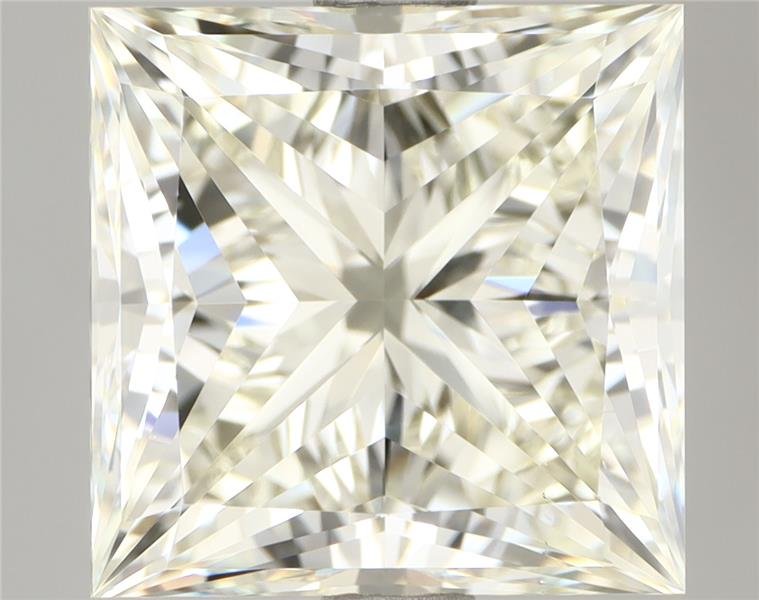 3.01ct K VS1 Rare Carat Ideal Cut Princess Diamond