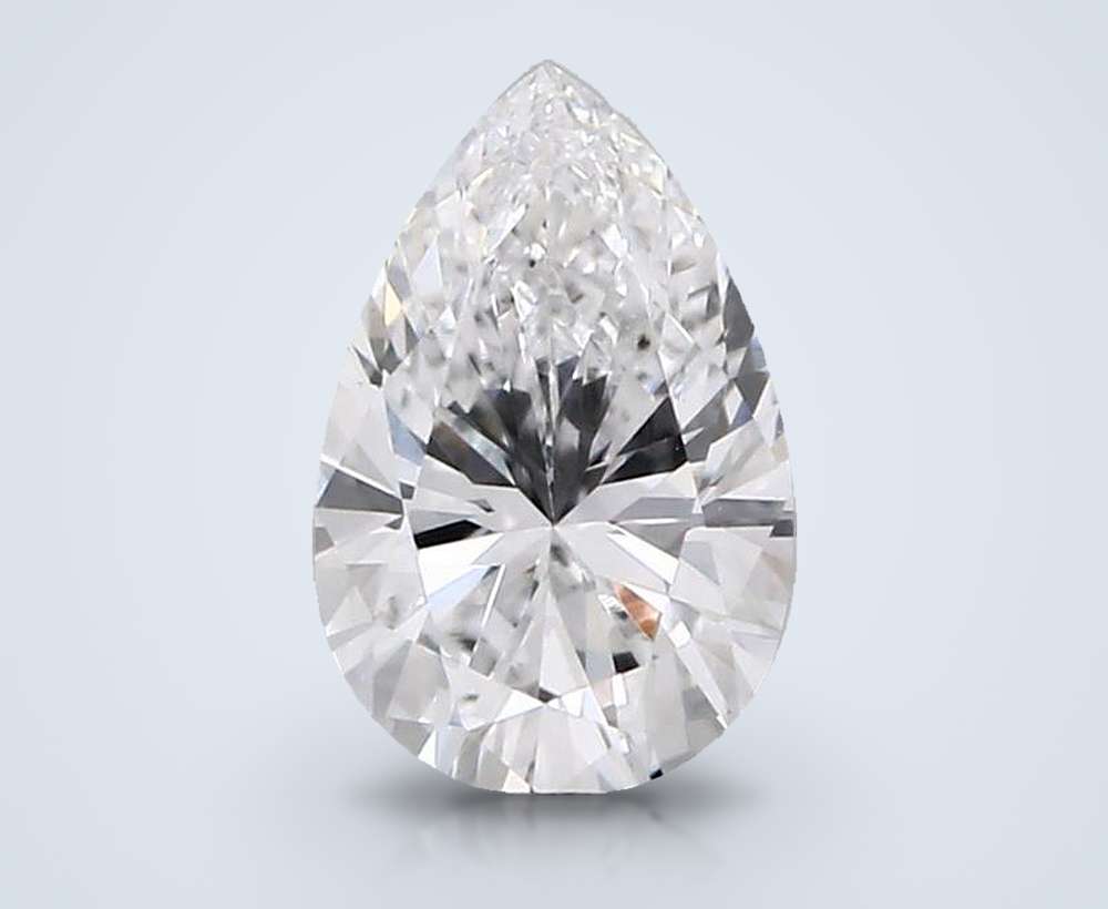 0.61 Carat Pear Lab Diamond