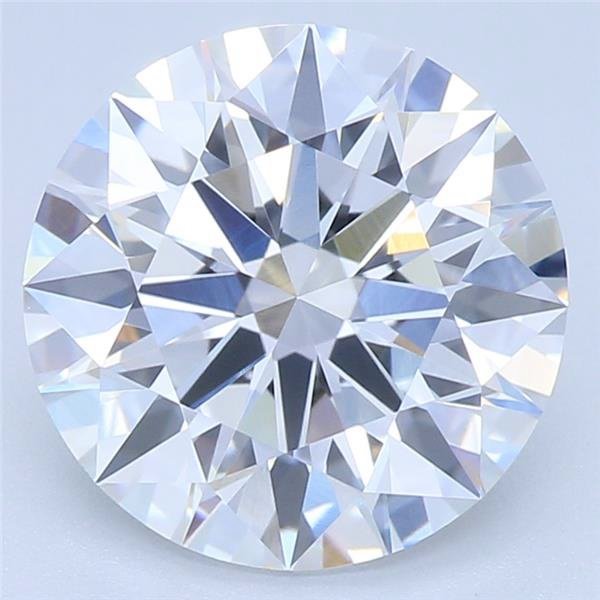 2.08ct E VVS2 Rare Carat Ideal Cut Round Lab Grown Diamond