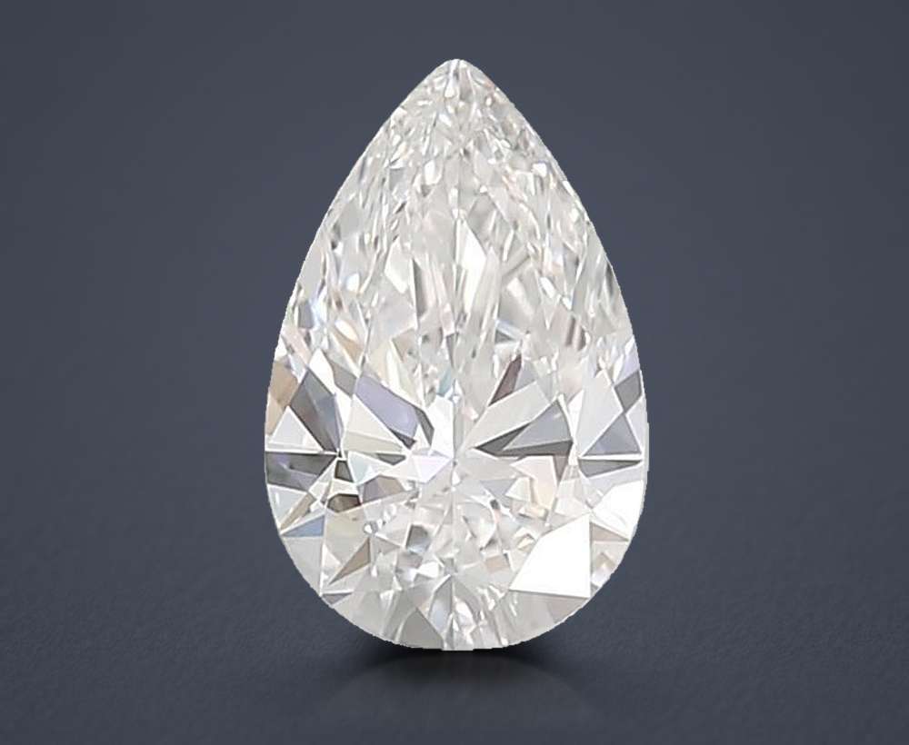 1.23 Carat Pear Lab Diamond