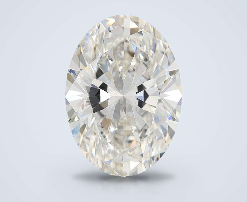 3.60 Carat Oval Lab Diamond