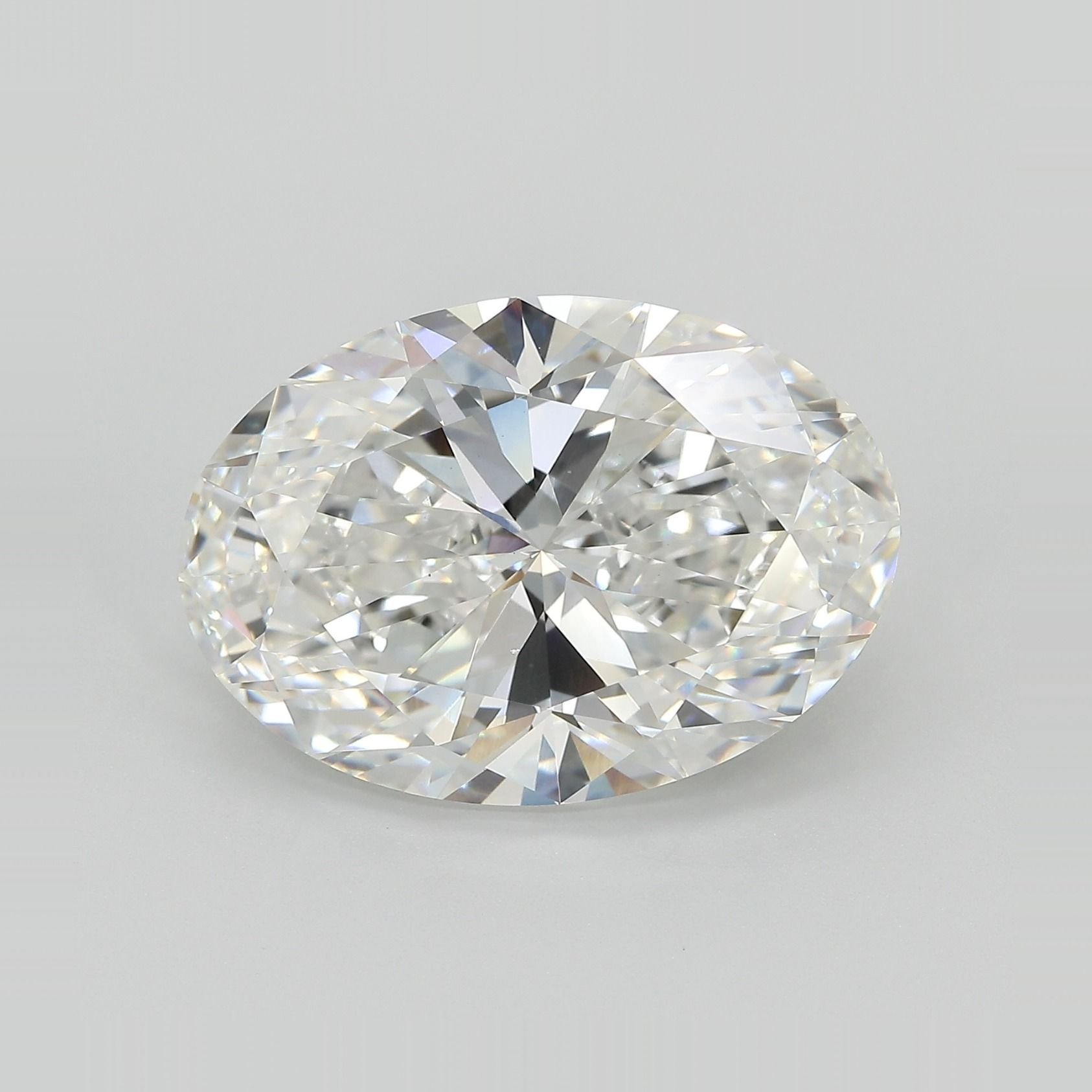 11.93ct F VS1 Rare Carat Ideal Cut Oval Lab Grown Diamond