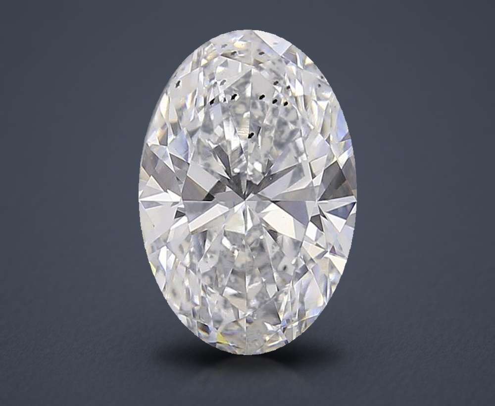 1.29 Carat Oval Lab Diamond