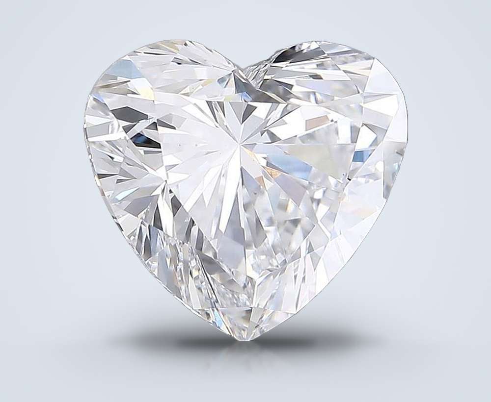 5.34 Carat Heart Lab Diamond
