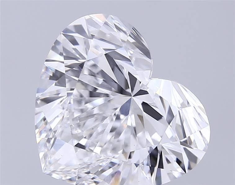 7.13ct E VS1 Rare Carat Ideal Cut Heart Lab Grown Diamond
