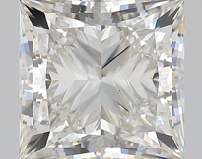 3.59ct H VS1 Rare Carat Ideal Cut Princess Lab Grown Diamond