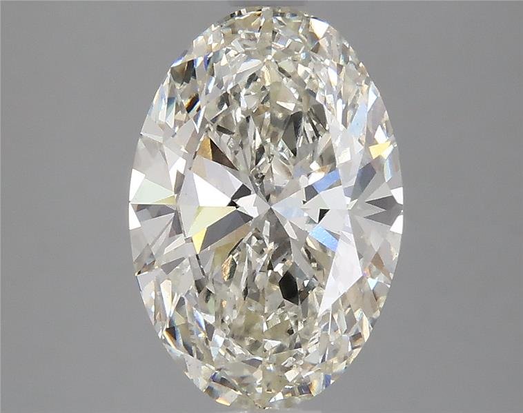 3.01ct I VS1 Rare Carat Ideal Cut Oval Lab Grown Diamond