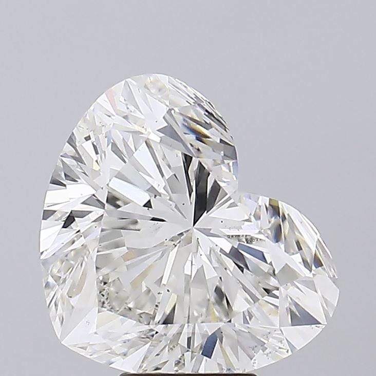 7.46ct G VS2 Rare Carat Ideal Cut Heart Lab Grown Diamond