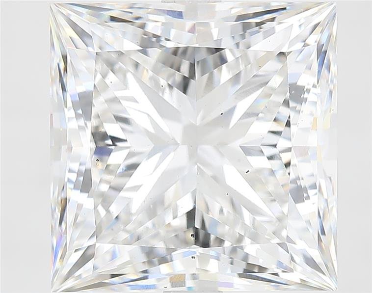 7.08ct F VS2 Rare Carat Ideal Cut Princess Lab Grown Diamond