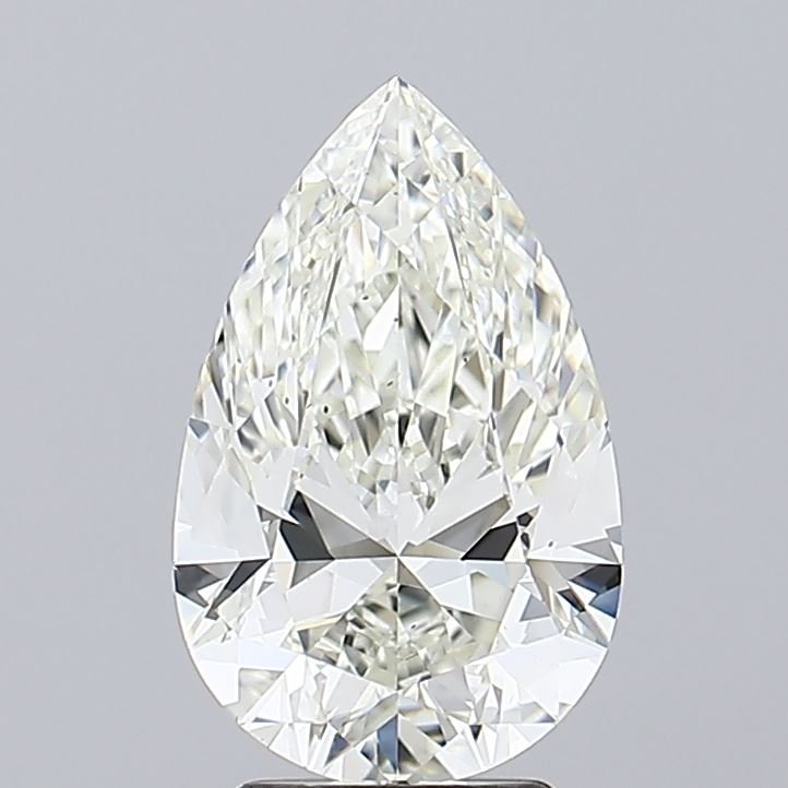 3.52ct K VS2 Rare Carat Ideal Cut Pear Diamond