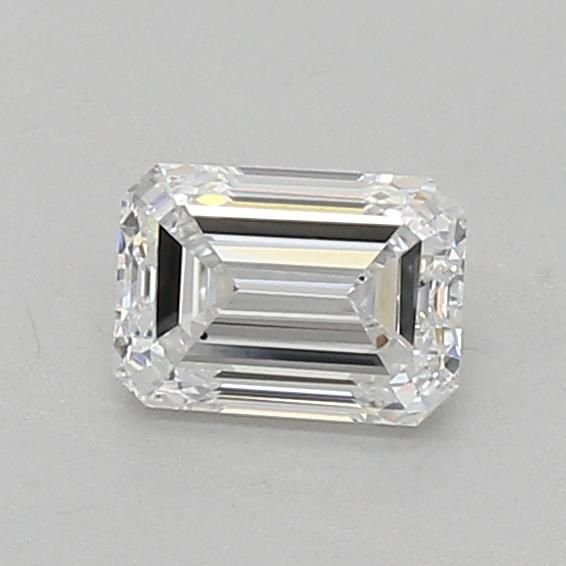 1.00ct D VVS2 Very Good Cut Emerald Lab Grown Diamond