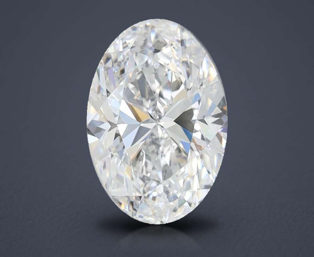 1.00 Carat Oval Lab Diamond