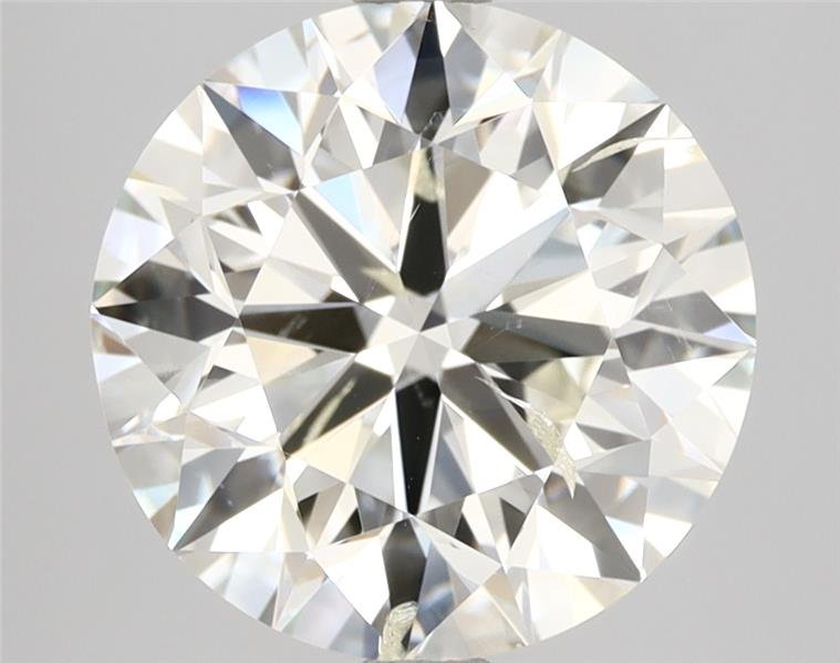 4.01ct J SI2 Excellent Cut Round Diamond