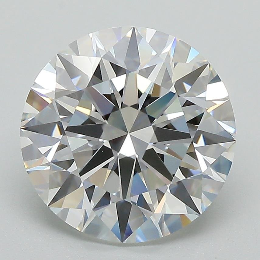 3.72ct E VVS1 Rare Carat Ideal Cut Round Lab Grown Diamond