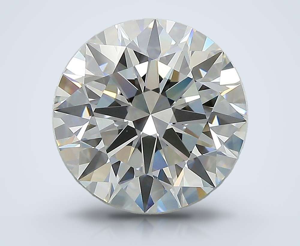 3.72 Carat Round Lab Diamond