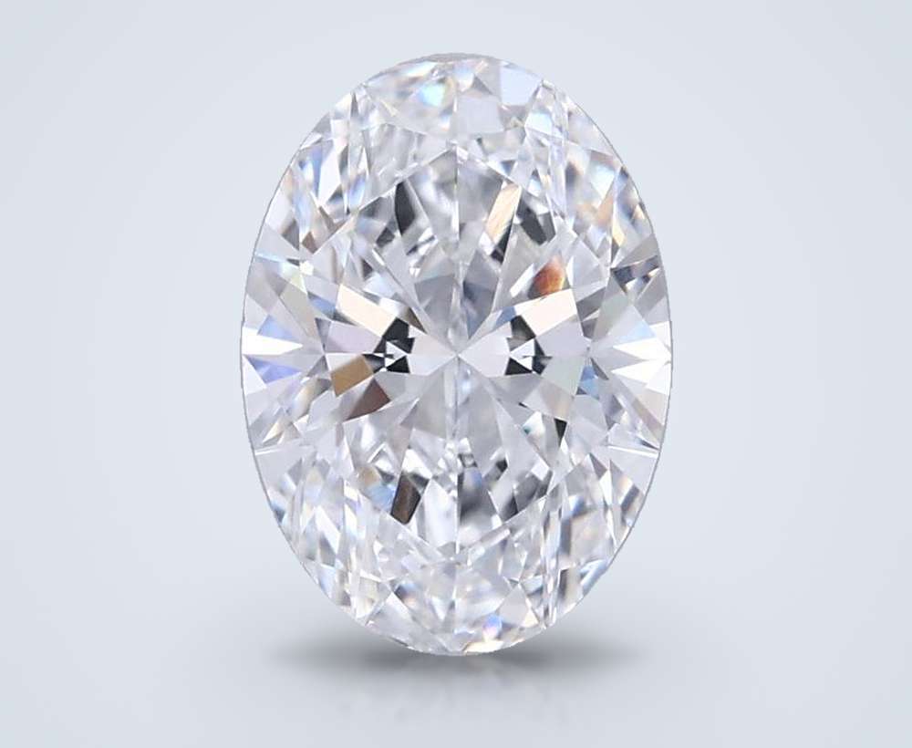 1.24 Carat Oval Lab Diamond