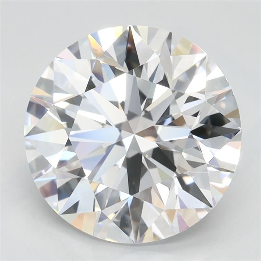 3.20ct D IF Rare Carat Ideal Cut Round Lab Grown Diamond