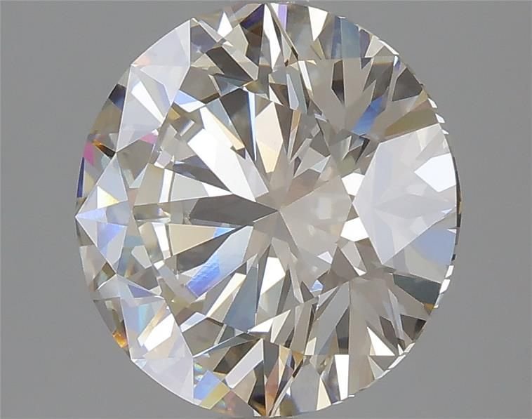 3.89ct H SI1 Rare Carat Ideal Cut Round Lab Grown Diamond