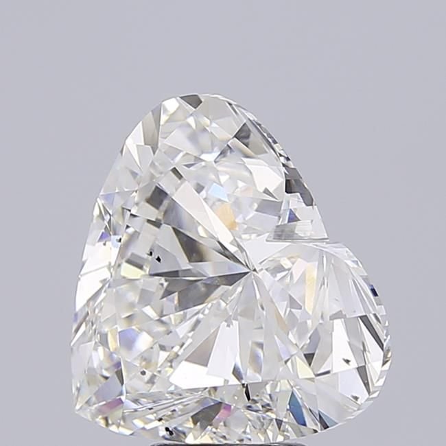 7.00ct F SI1 Good Cut Heart Lab Grown Diamond