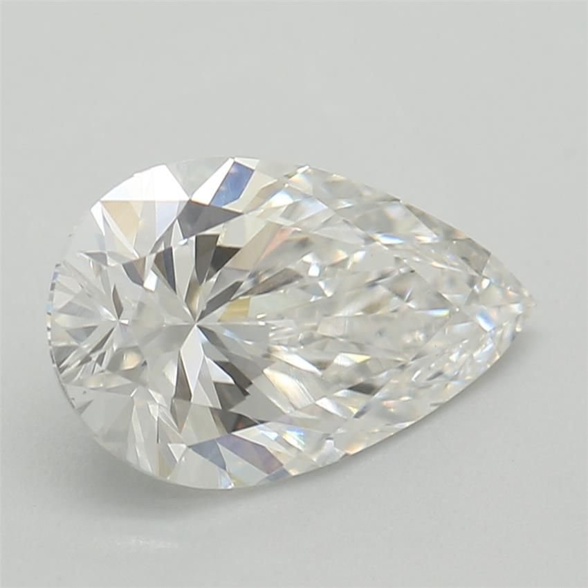 1.00ct E VS1 Rare Carat Ideal Cut Pear Lab Grown Diamond