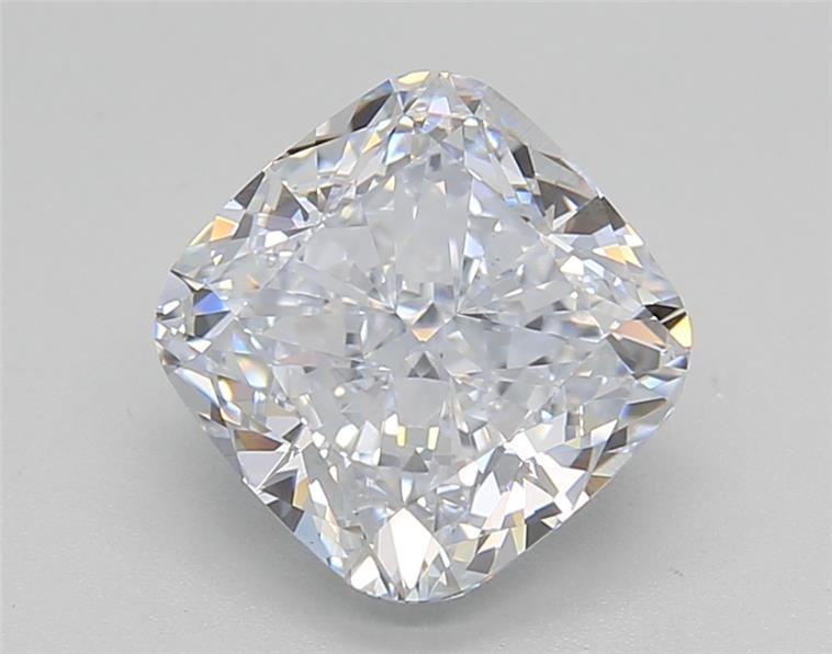 2.53ct F VS2 Rare Carat Ideal Cut Cushion Lab Grown Diamond