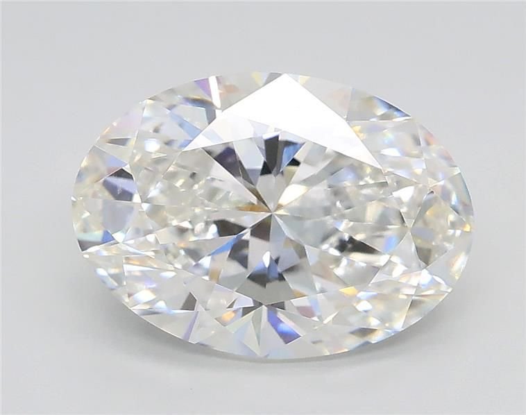 2.70ct F VVS2 Rare Carat Ideal Cut Oval Lab Grown Diamond