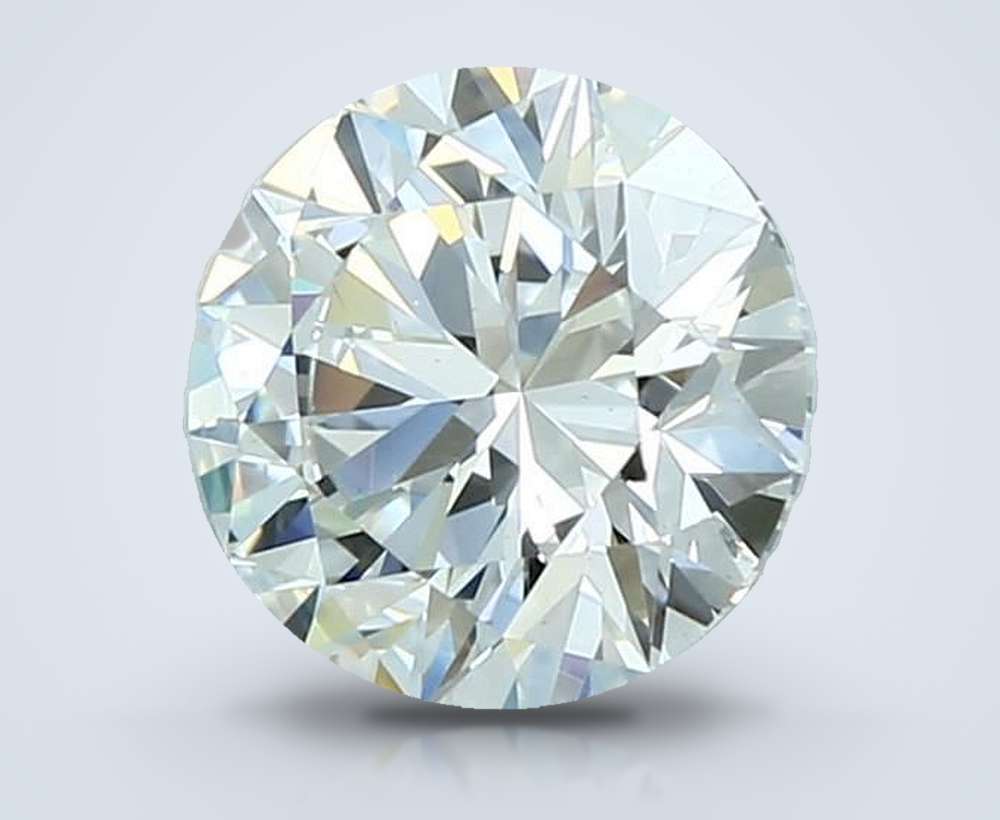 1.71 Carat Round Natural Diamond