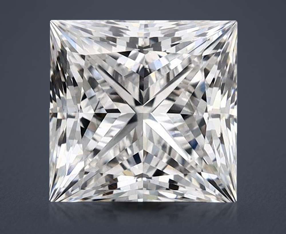 2.73 Carat Princess Lab Diamond