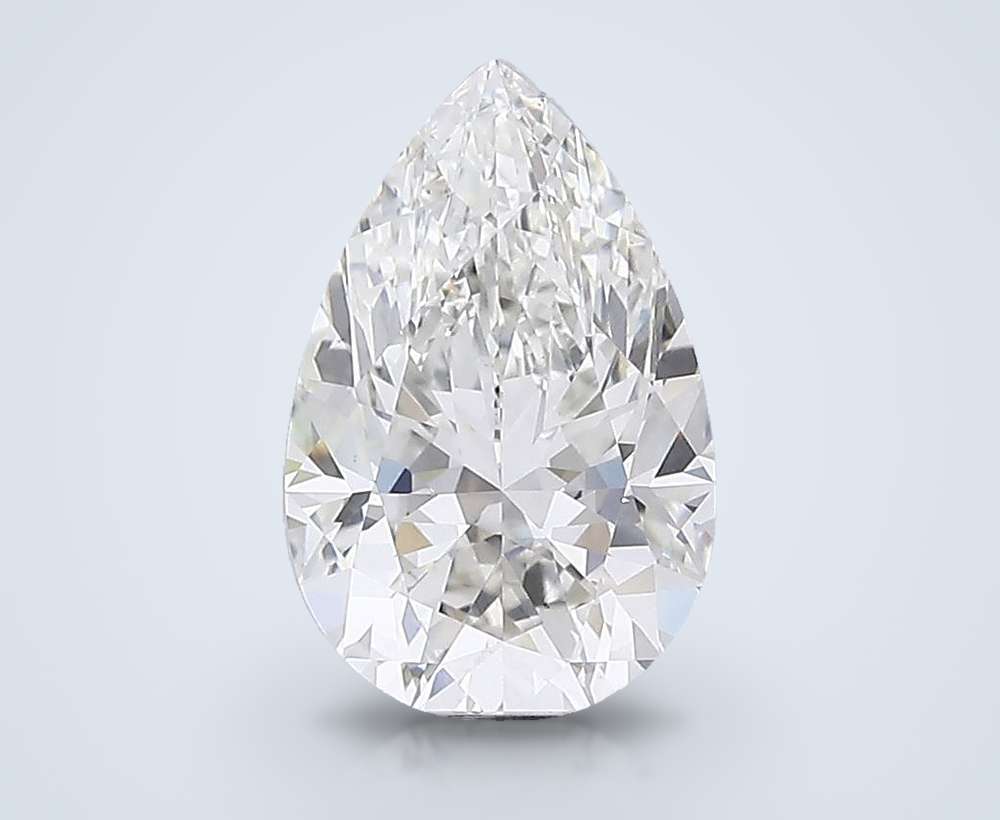 4.50 Carat Pear Lab Diamond