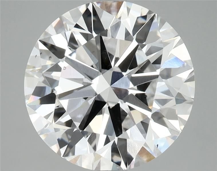 3.93 Carat Round Lab Diamond