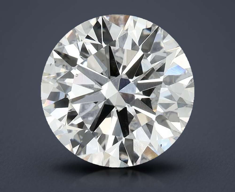 3.93 Carat Round Lab Diamond