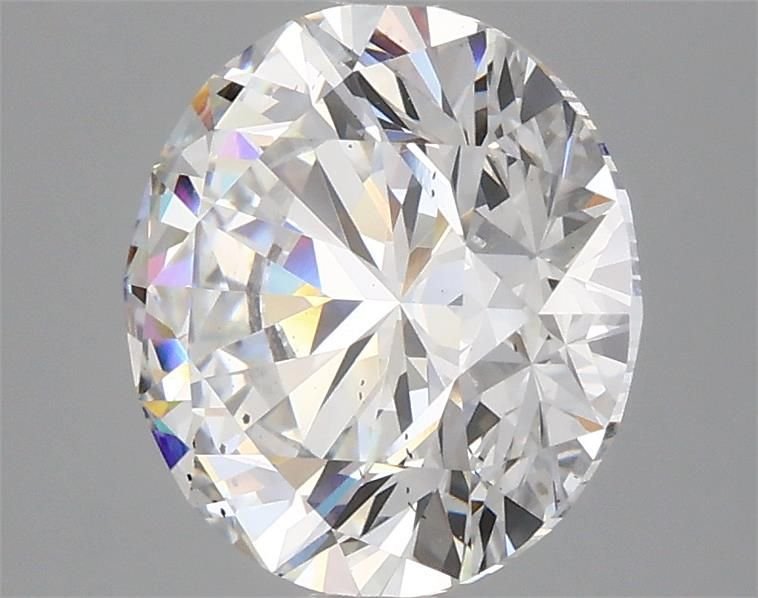 3.16ct F SI1 Rare Carat Ideal Cut Round Lab Grown Diamond