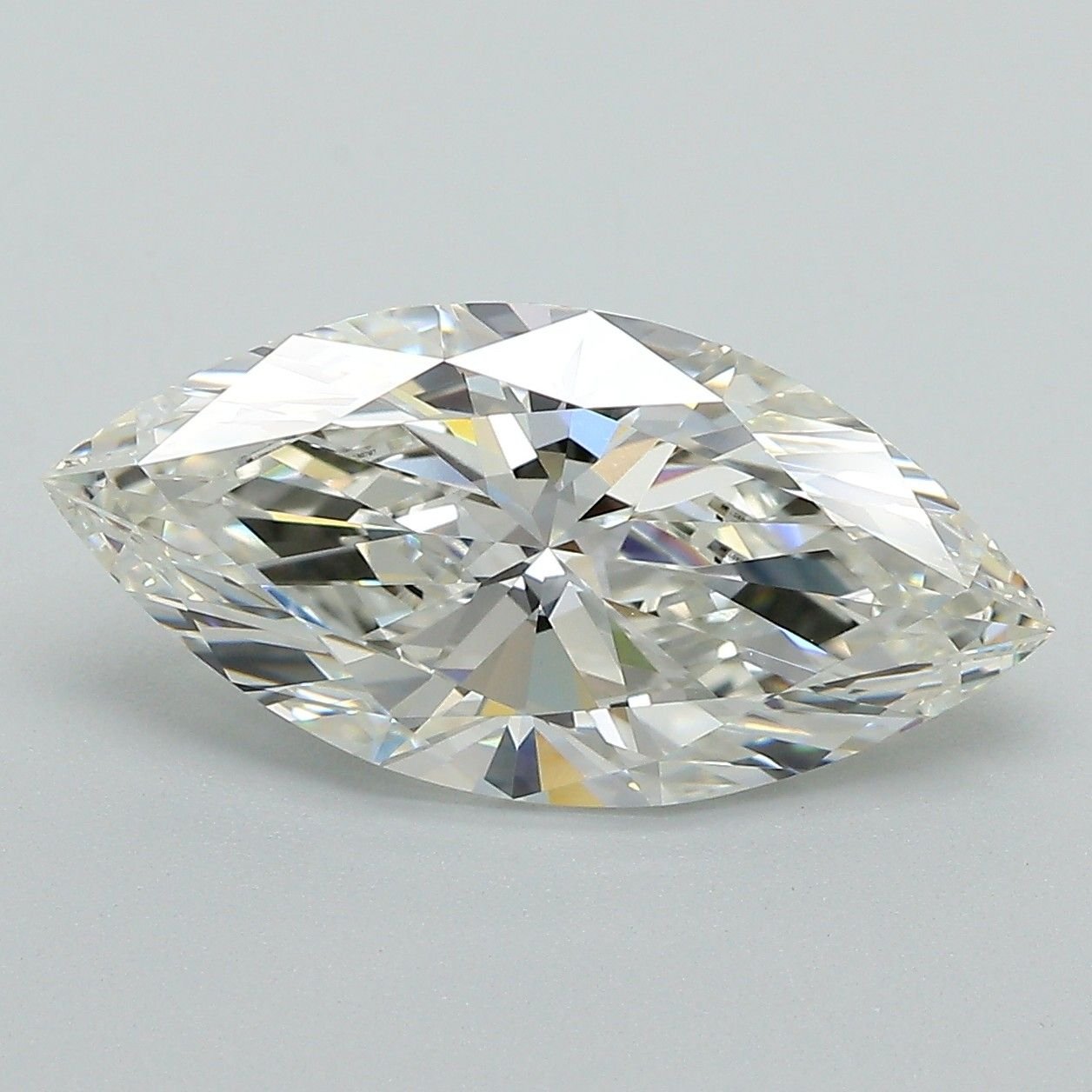 3.57ct H VVS2 Rare Carat Ideal Cut Marquise Lab Grown Diamond