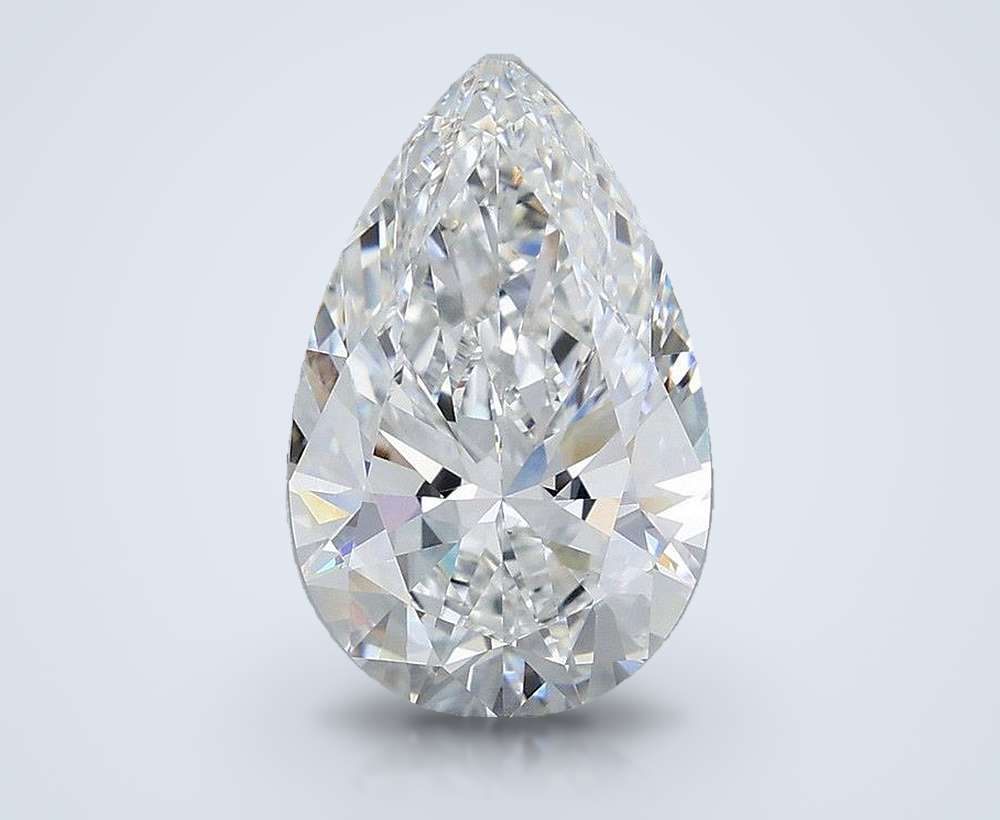 3.79 Carat Pear Lab Diamond