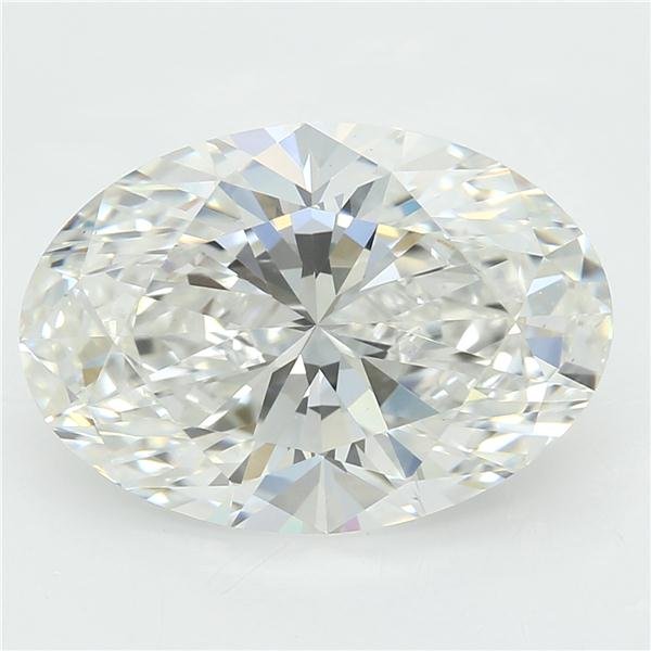 2.61ct G VS1 Rare Carat Ideal Cut Oval Lab Grown Diamond