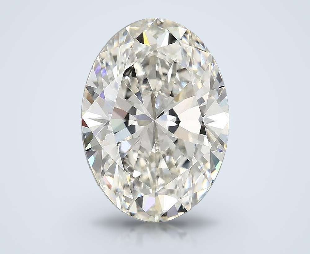 4.85 Carat Oval Lab Diamond