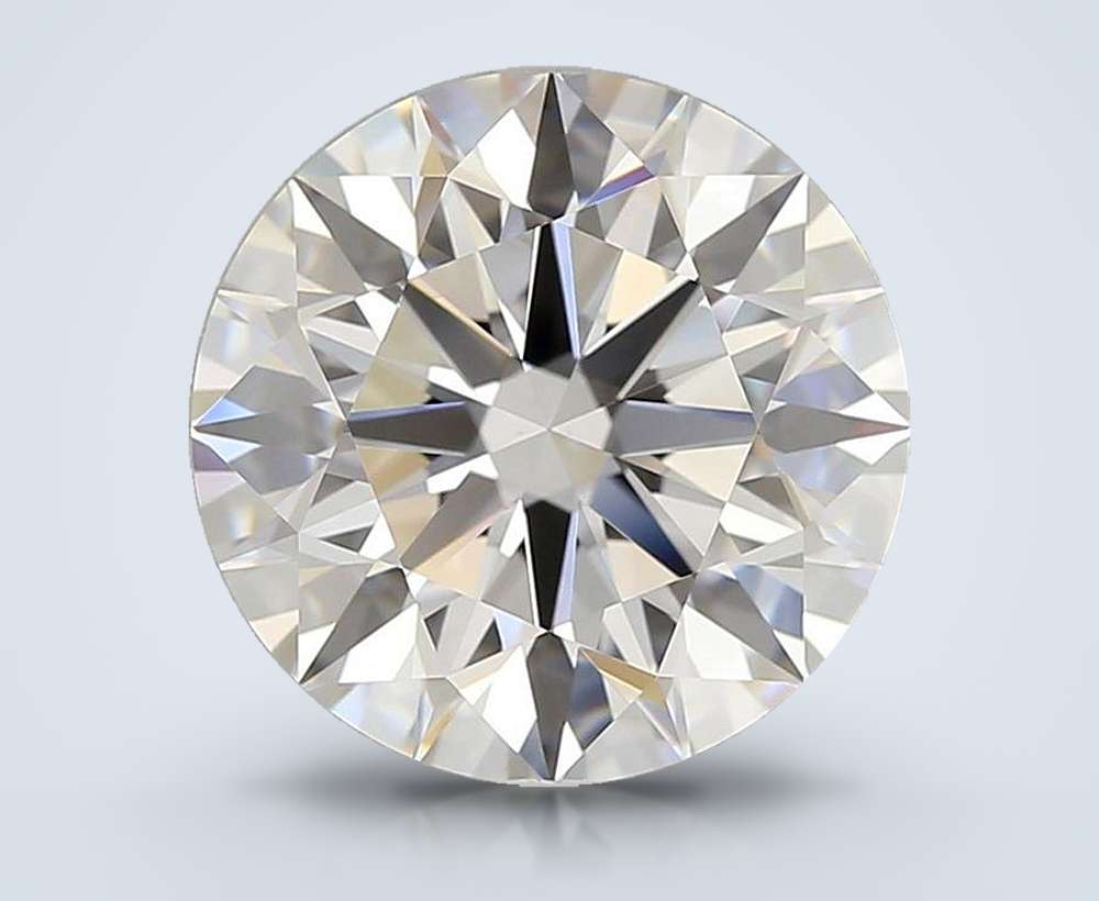 5.42 Carat Round Lab Diamond
