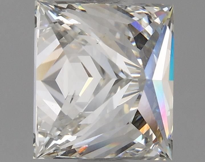 1.66ct H VS2 Rare Carat Ideal Cut Princess Lab Grown Diamond