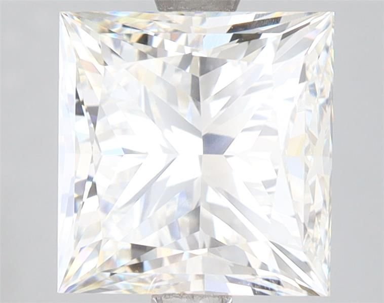 4.05ct G VVS2 Very Good Cut Princess Lab Grown Diamond