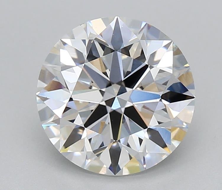 2.42ct F VS1 Rare Carat Ideal Cut Round Lab Grown Diamond