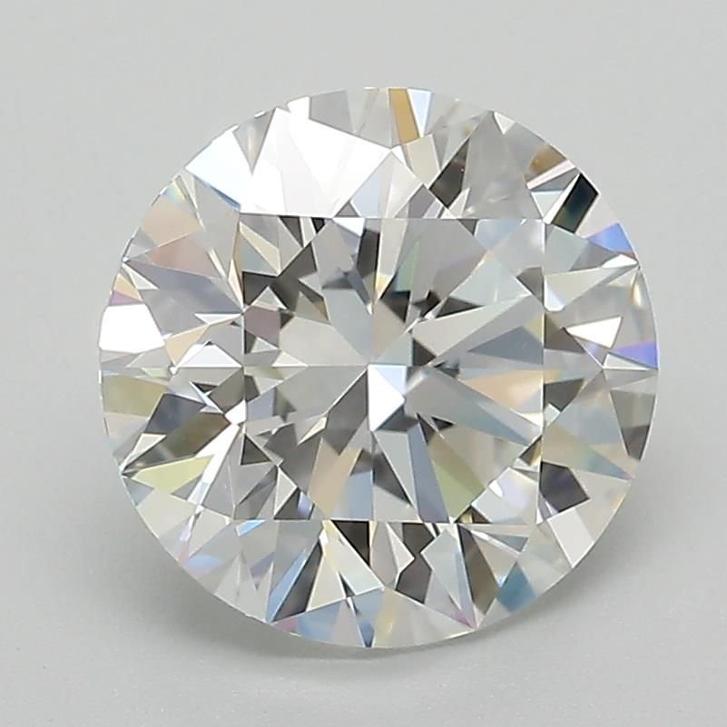 2.54ct F VVS2 Rare Carat Ideal Cut Round Lab Grown Diamond