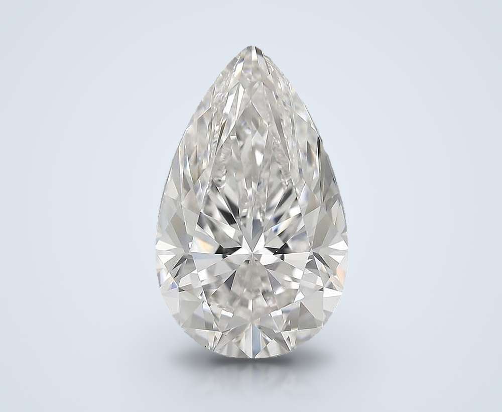 10.02 Carat Pear Natural Diamond