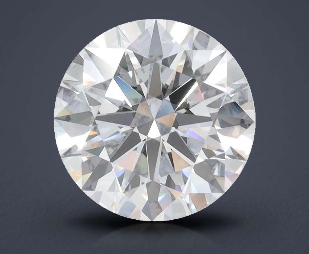 3.70 Carat Round Lab Diamond