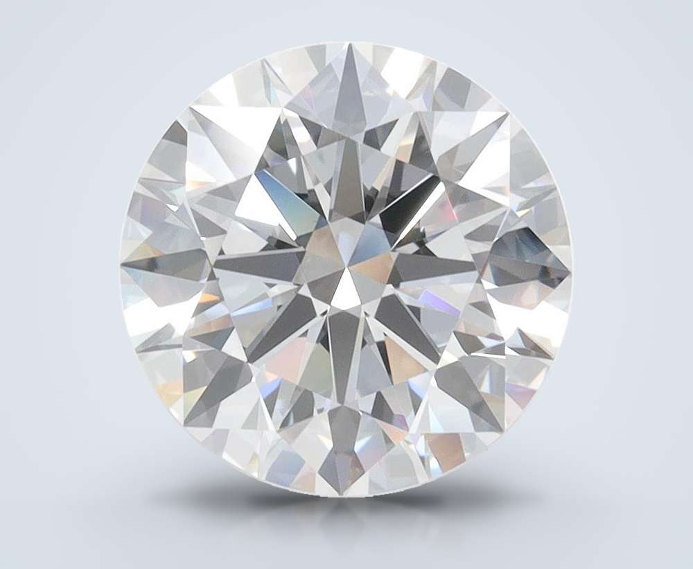 3.70 Carat Round Lab Diamond