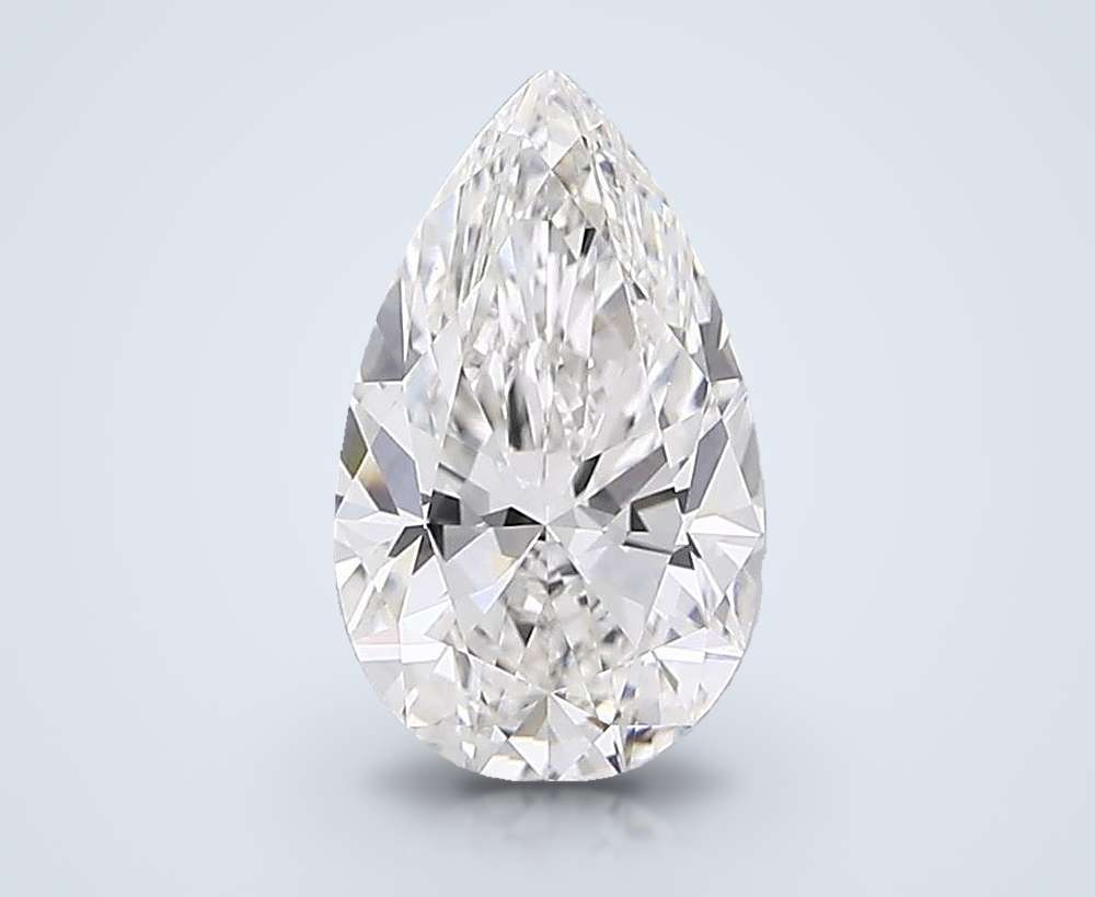 2.00 Carat Pear Lab Diamond