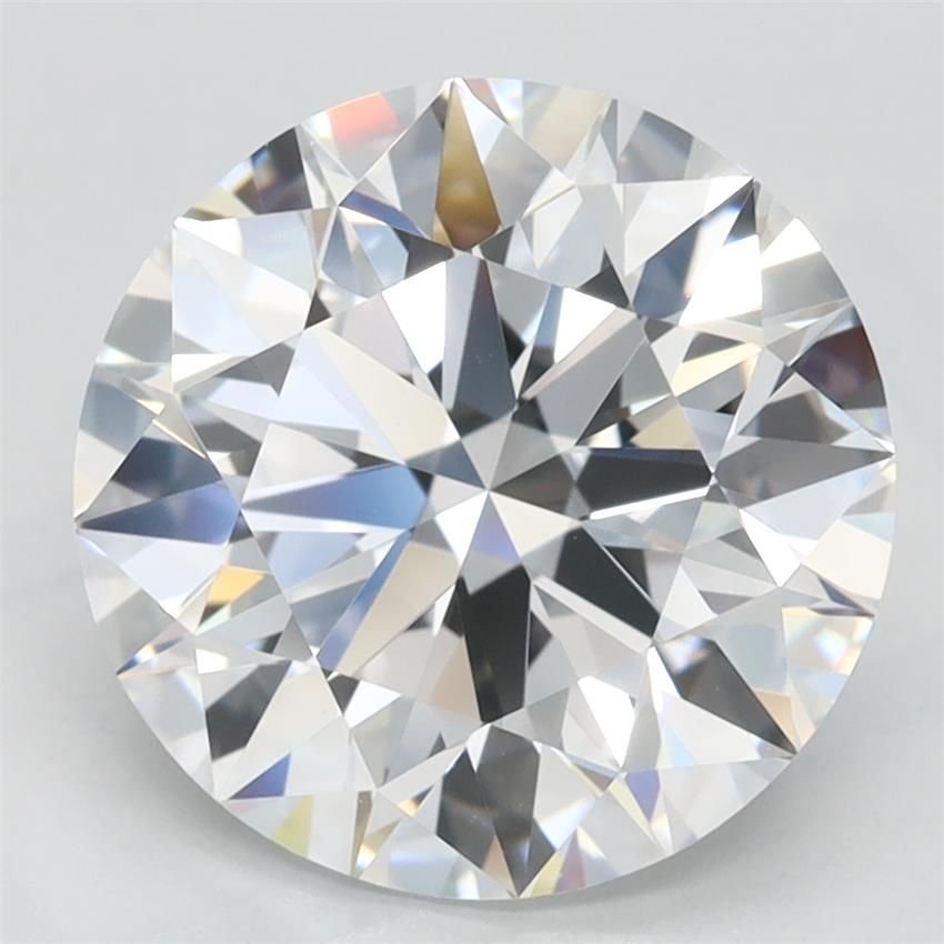 3.48ct D FL Rare Carat Ideal Cut Round Lab Grown Diamond
