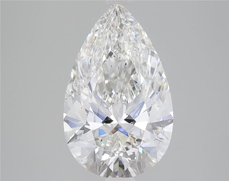 2.62ct G SI1 Rare Carat Ideal Cut Pear Lab Grown Diamond