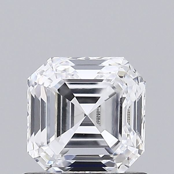 0.78ct E VVS2 Rare Carat Ideal Cut Asscher Lab Grown Diamond