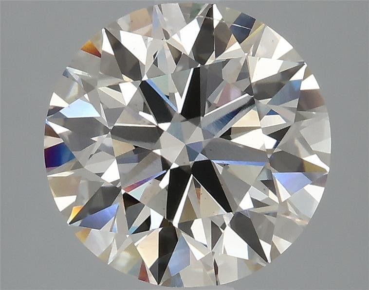 3.07ct H SI1 Rare Carat Ideal Cut Round Lab Grown Diamond